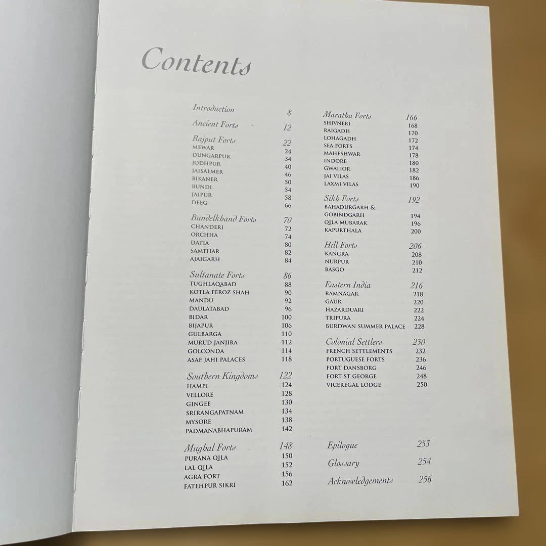 FORTS & PALACES OF INDIA インドの城跡と宮殿