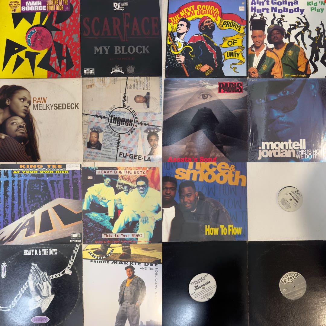 レア盤多数　HIPHOP 90's レコード　16枚セット