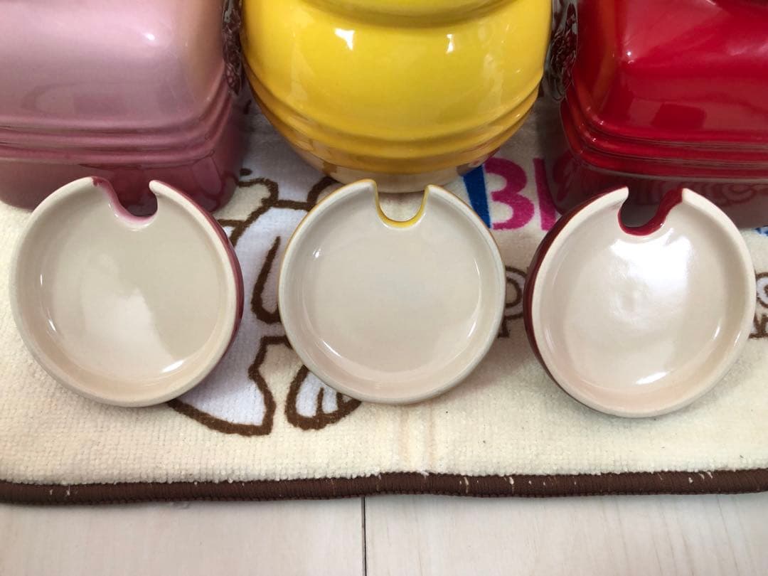 ル・クルーゼ　ジャムポット　ハニーポット　セット