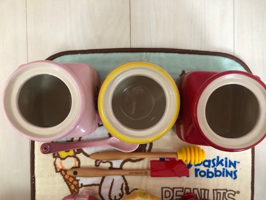 ル・クルーゼ　ジャムポット　ハニーポット　セット