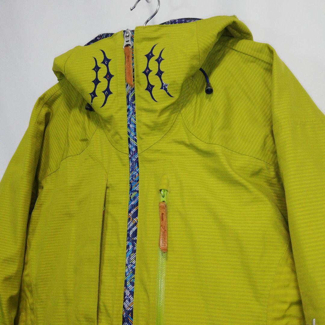 phenix スノボウェア ジャケット グリーン 黄緑色 ロゴ フェニックス
