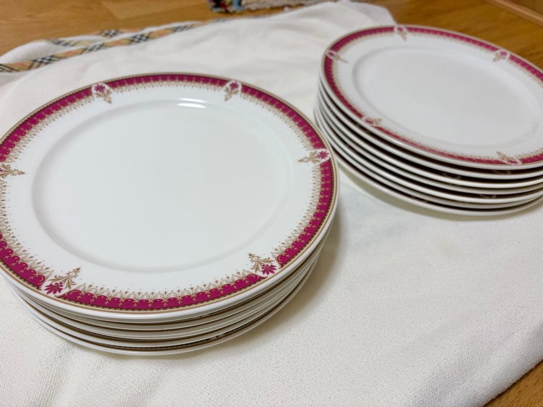 【NARUMI】大皿 14枚セット／業務用・同柄・美品