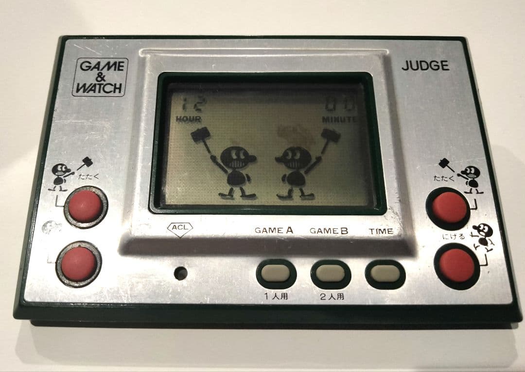 稀少品 ゲーム&ウォッチ ジャッジ JUDGE　前期　ニンテンドー任天堂