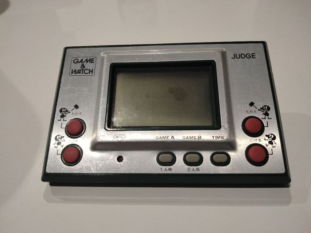 稀少品 ゲーム&ウォッチ ジャッジ JUDGE　前期　ニンテンドー任天堂