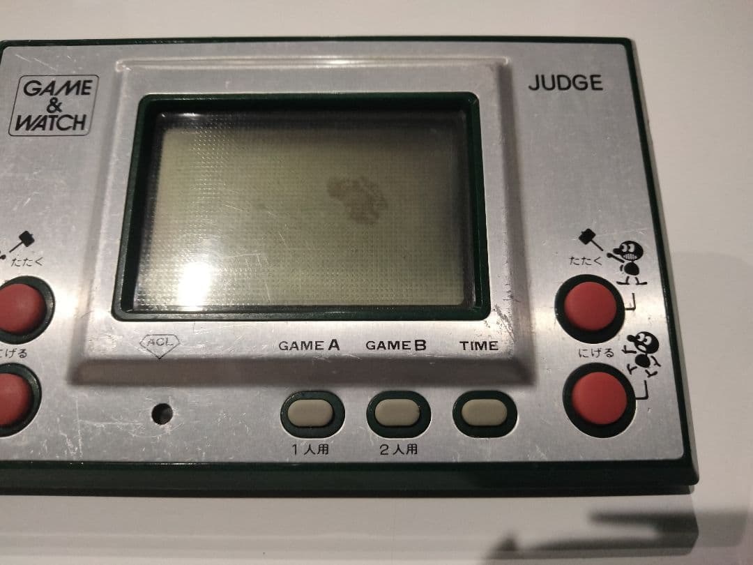 稀少品 ゲーム&ウォッチ ジャッジ JUDGE　前期　ニンテンドー任天堂