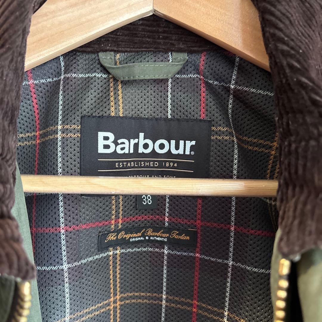 Barbour トランスポート セージ 美品