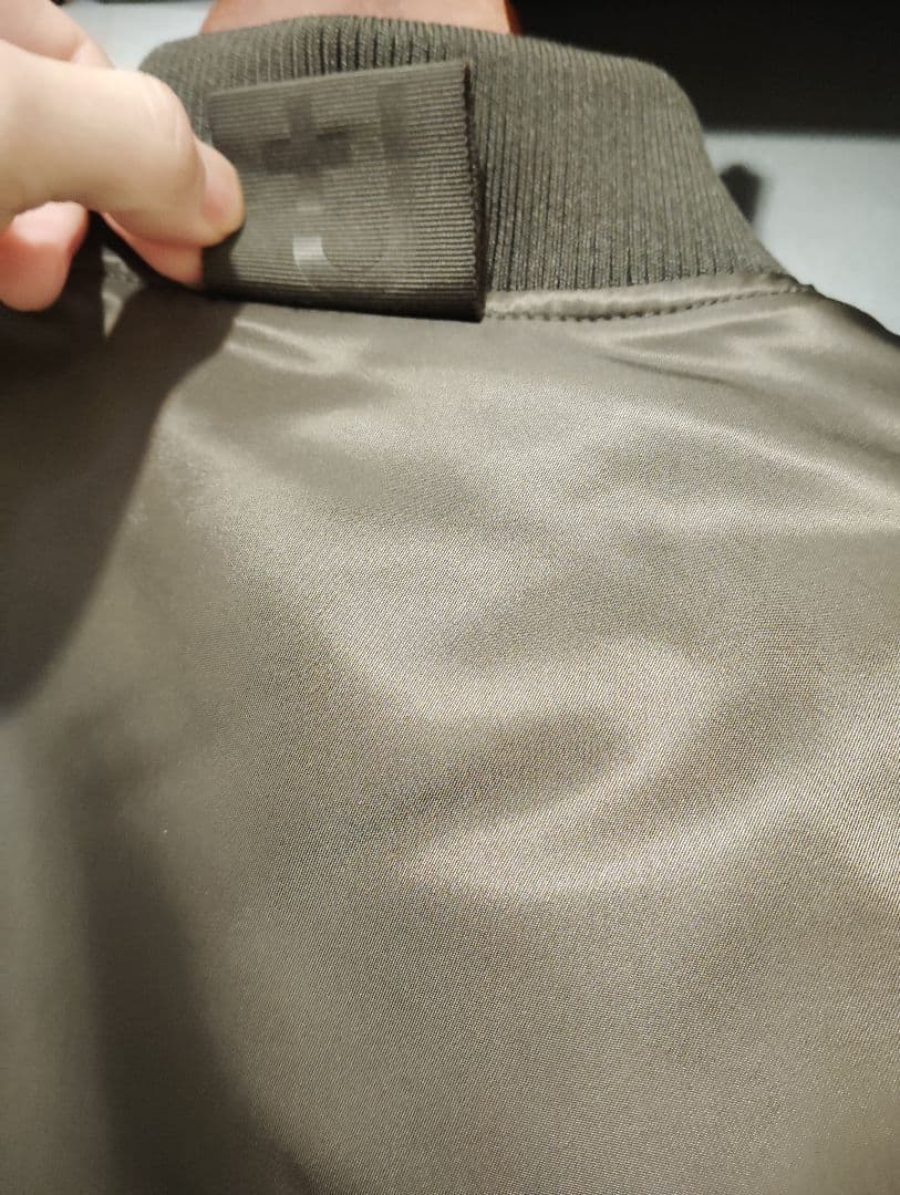 +J ハイブリッドダウンオーバーサイズ MA-1 GRAY　UNIQLOユニクロ