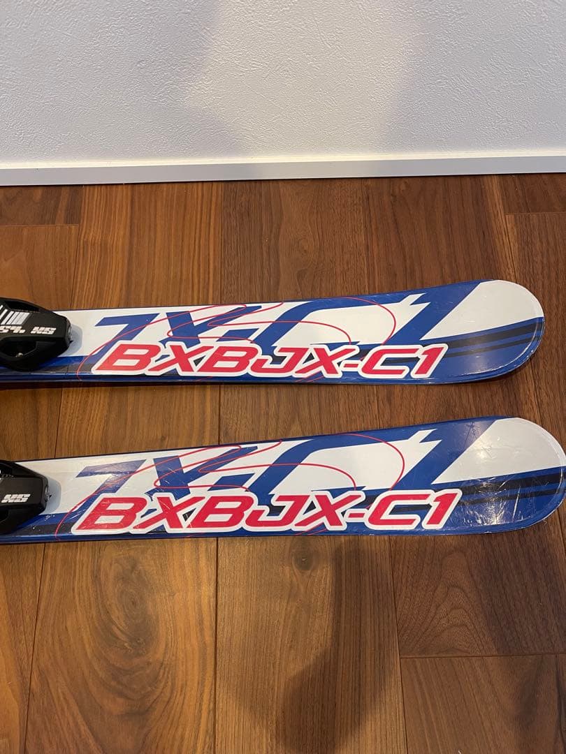 キッズ　スキー板118㎝　ストック ブーツ 3点セット ジュニア スキーセット