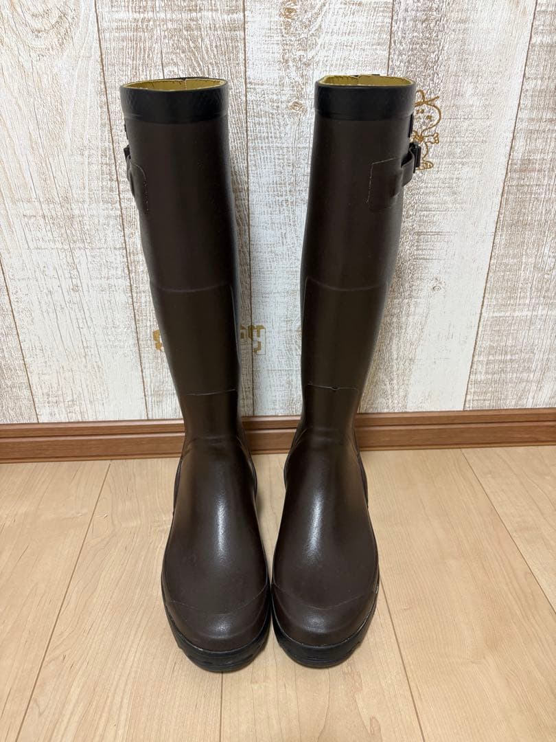 25.5～26cm★美品AIGLEレイン ブーツ41エーグルラバーブーツ 長靴