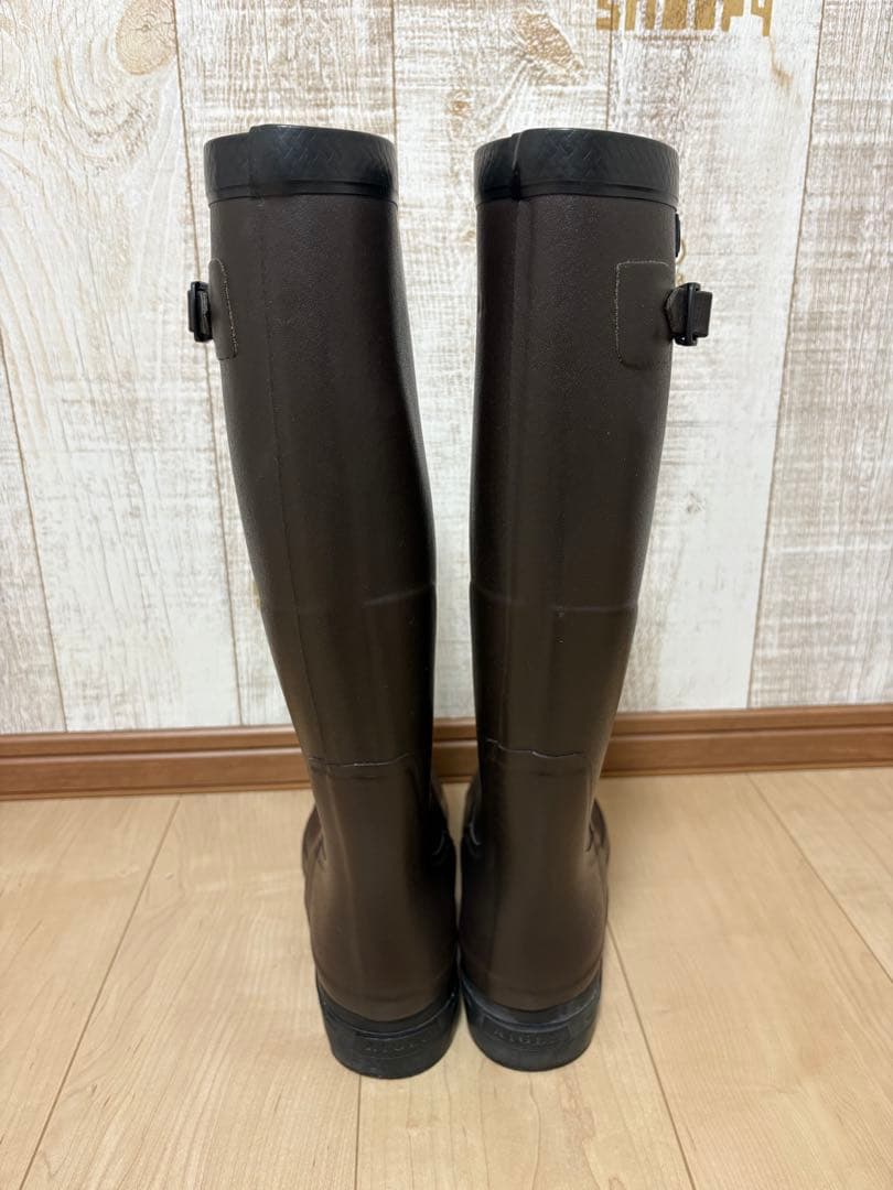 25.5～26cm★美品AIGLEレイン ブーツ41エーグルラバーブーツ 長靴