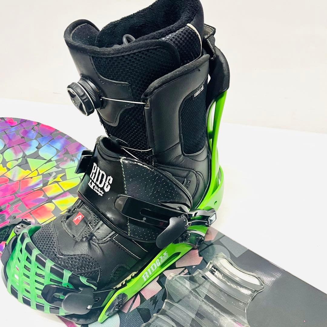 ライド　スノボセット　スノーボード　レディース　ジュニア　145cm 25cm