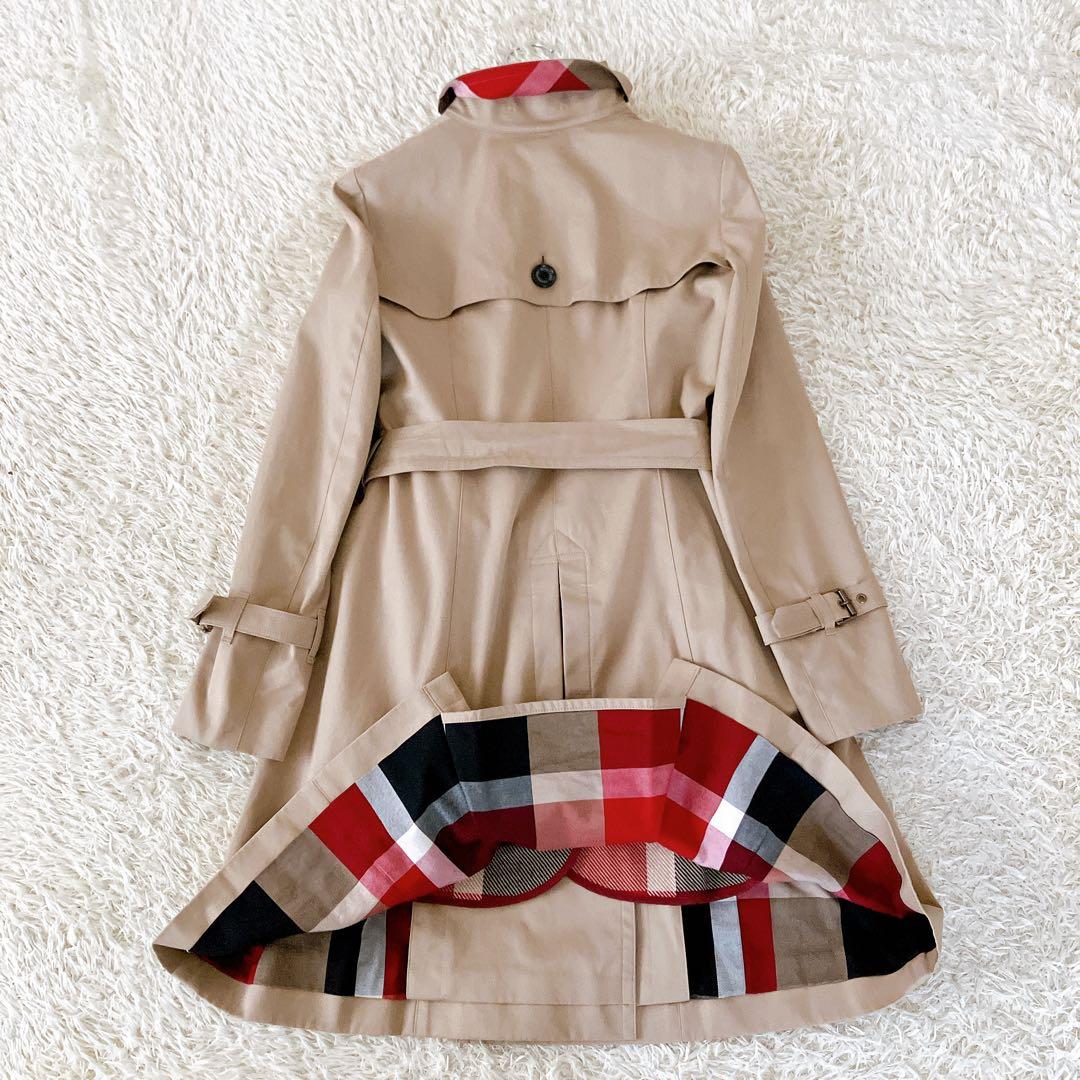 ブルーレーベルクレストブリッジ ライナー付トレンチコート 38 ベージュ