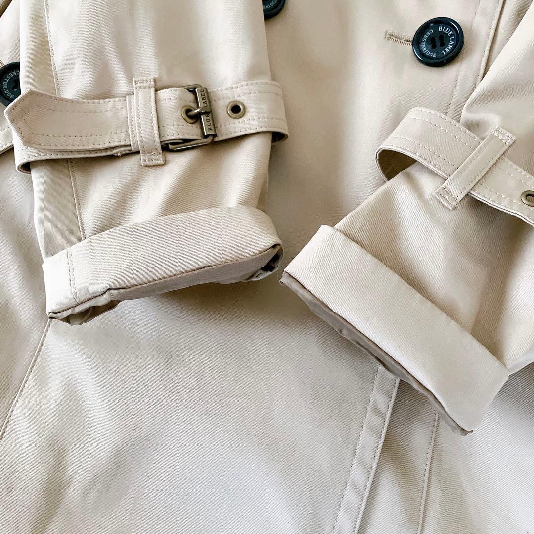 ブルーレーベルクレストブリッジ ライナー付トレンチコート 38 ベージュ