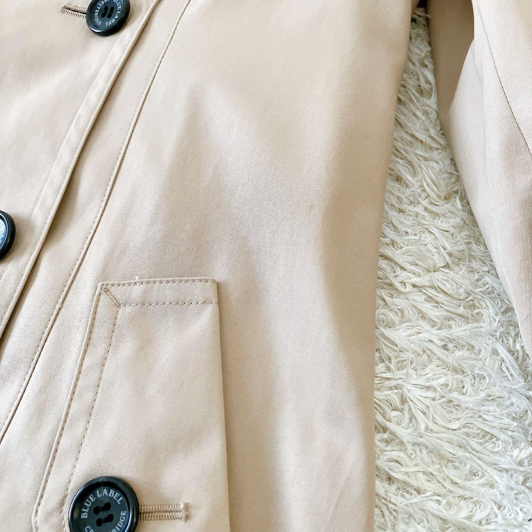 ブルーレーベルクレストブリッジ ライナー付トレンチコート 38 ベージュ