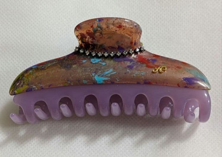 み*ぃ様 完売カラー　アンディ コラーナ クリップ Lサイズ　サーモンピンクバイ