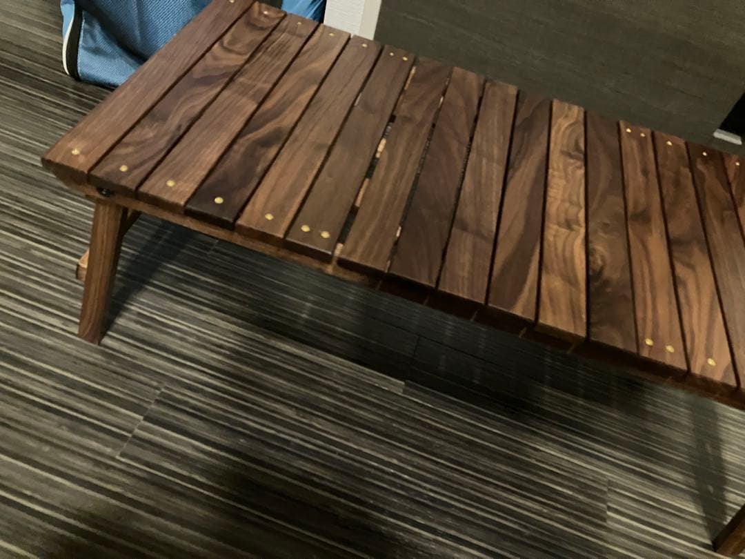 IGTテーブル　ウォールナット　kinakomacraft