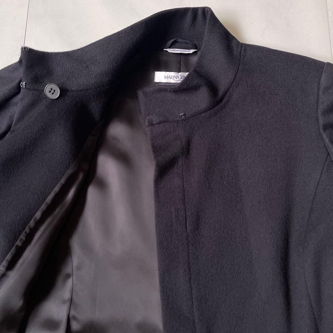 未使用級 マックスマーラ ウール ジャケット 大きいサイズ フリル ツヤ感最高✨