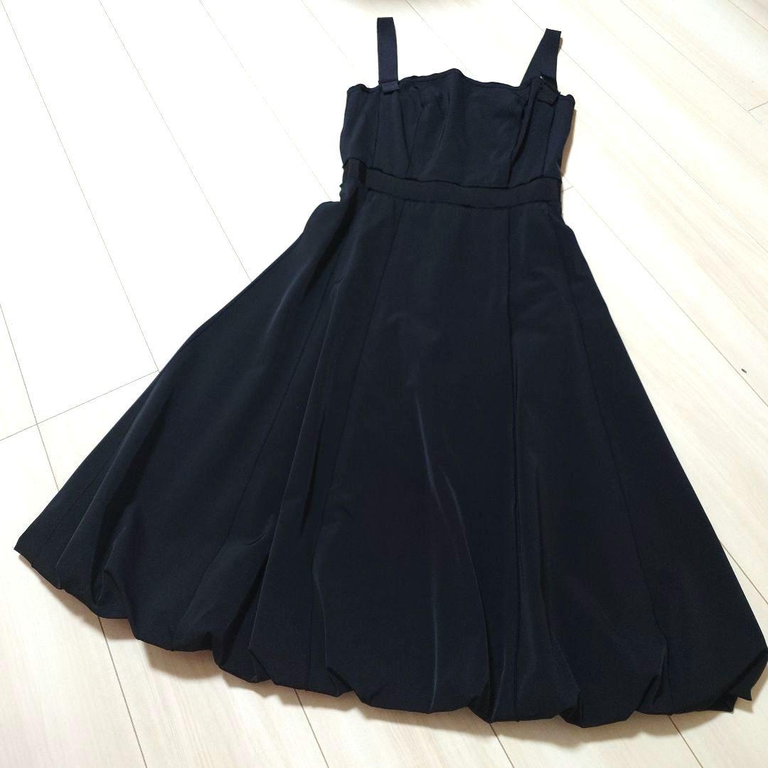 ね*ま様 FOXEY NEW YORK ブラック　バルーン　ワンピース　ドレス