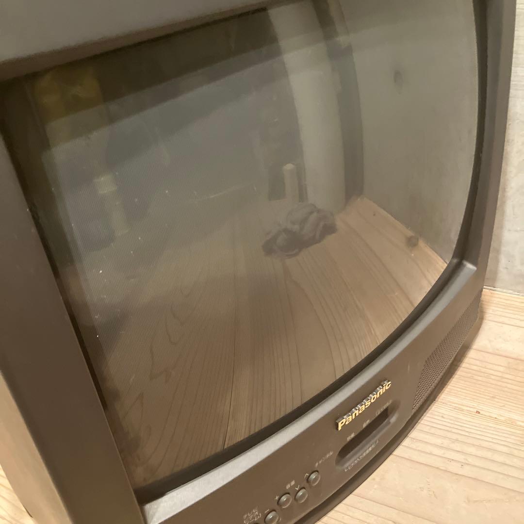 ブラウン管テレビ パナソニック TH-14RF1 1998年　レトロゲーム