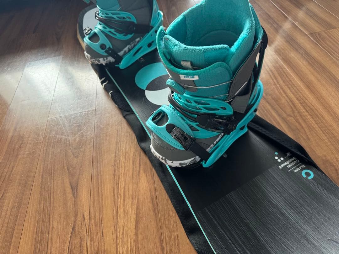 BURTON スノーボードブーツ 25.0 スカイブルー/グレー