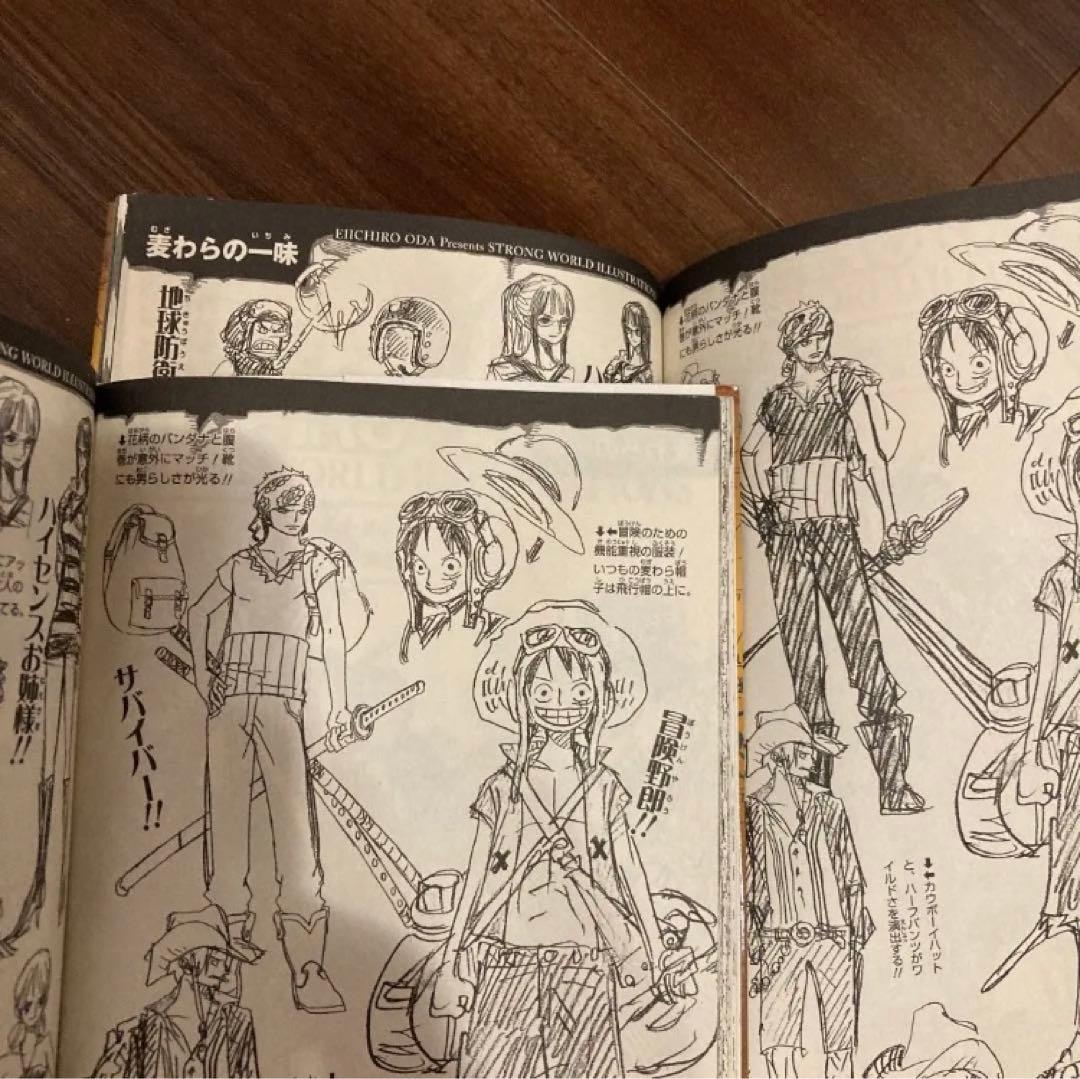 【超レア巻零5種コンプリート含む】ONE PIECE 映画特典　小冊子　完全版