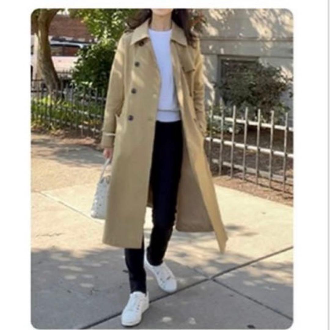 ✨未使用✨La Mode ラモード トレンチコート　ミモレ丈 フレア　Aライン