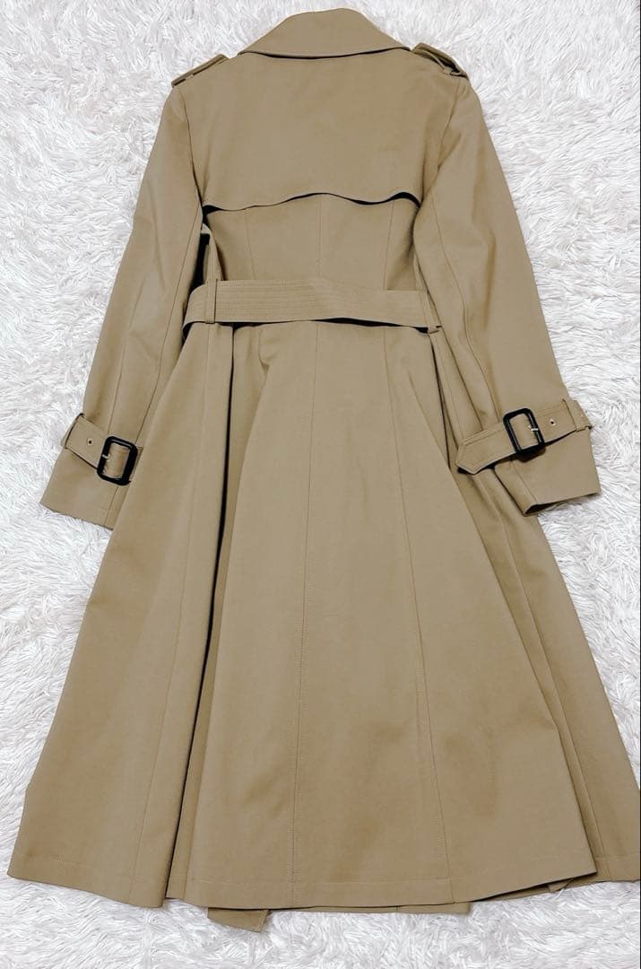 ✨未使用✨La Mode ラモード トレンチコート　ミモレ丈 フレア　Aライン