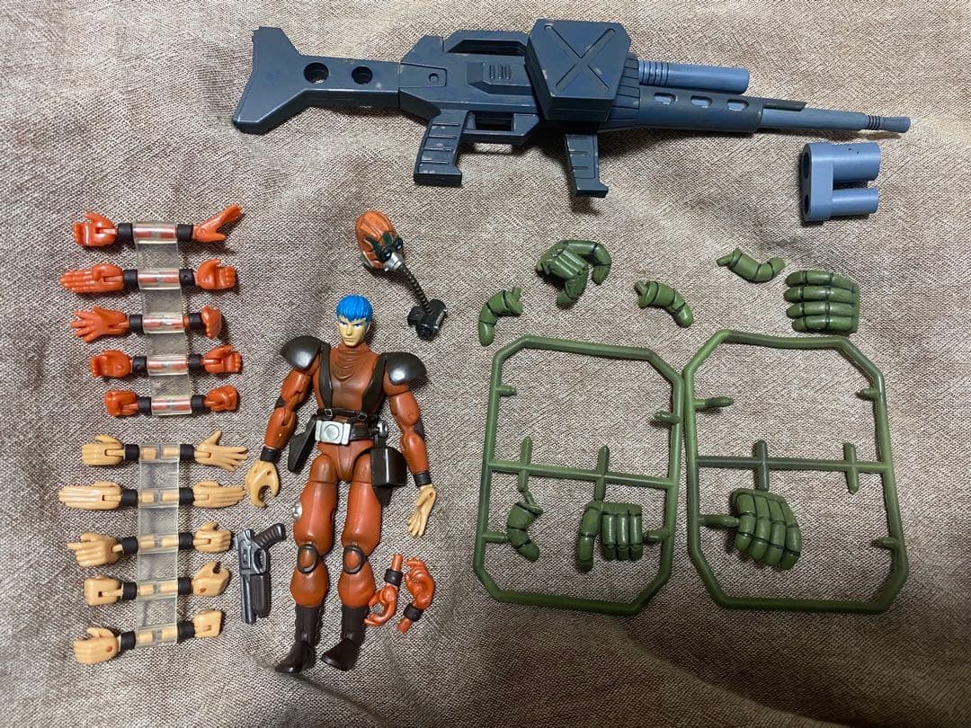 美品 DMZ-01装甲騎兵ボトムズATM-09-STスコープドッグwithキリコ