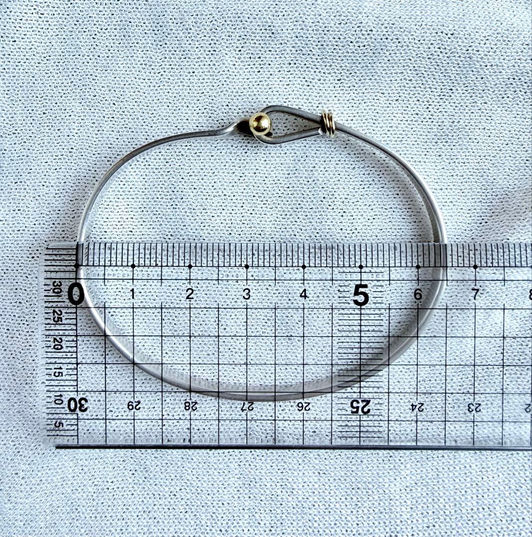 ティファニー フック＆アイ ブレスレット シルバー925 K18