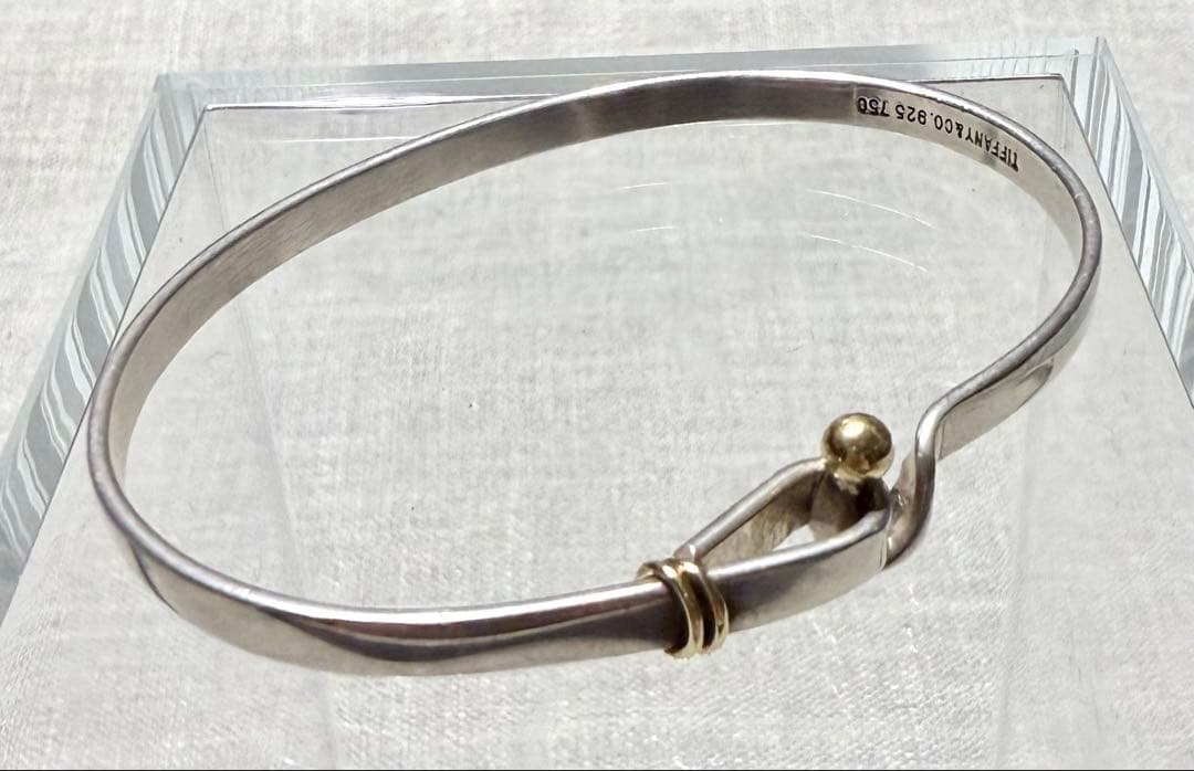 ティファニー フック＆アイ ブレスレット シルバー925 K18