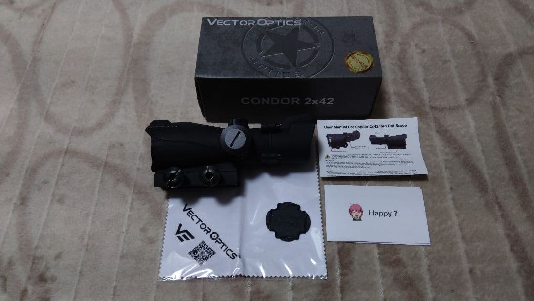 トイガン VECTOR OPTICS CONDOR 2x42 SCRD-03