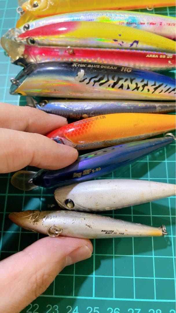 シーバスルアー　大量27個☆早い者勝ち☆処分品☆釣り引退☆まとめ売り☆投げ売り