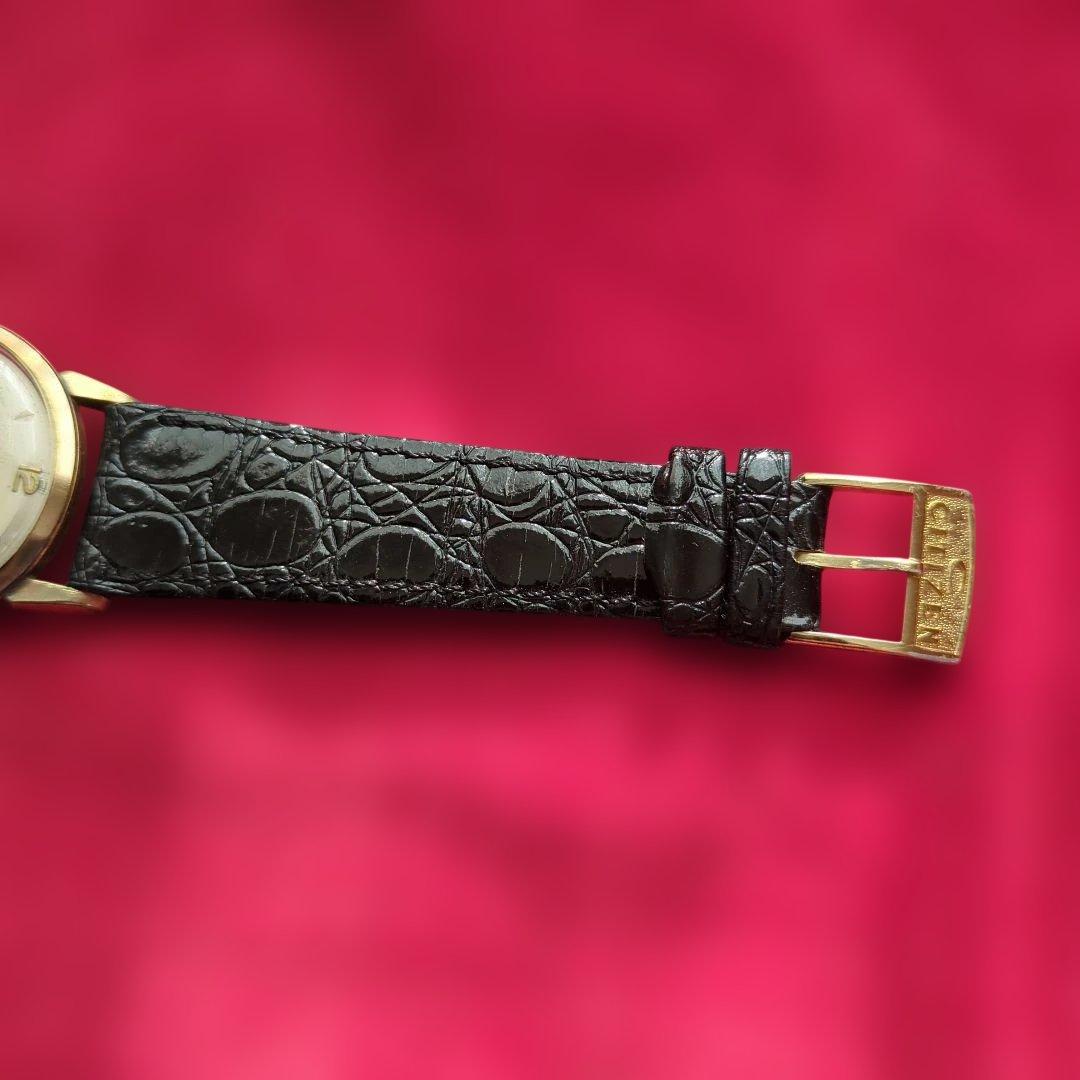 さ*)様 アンティーク　シチズン　手巻き　15石　稼働中！