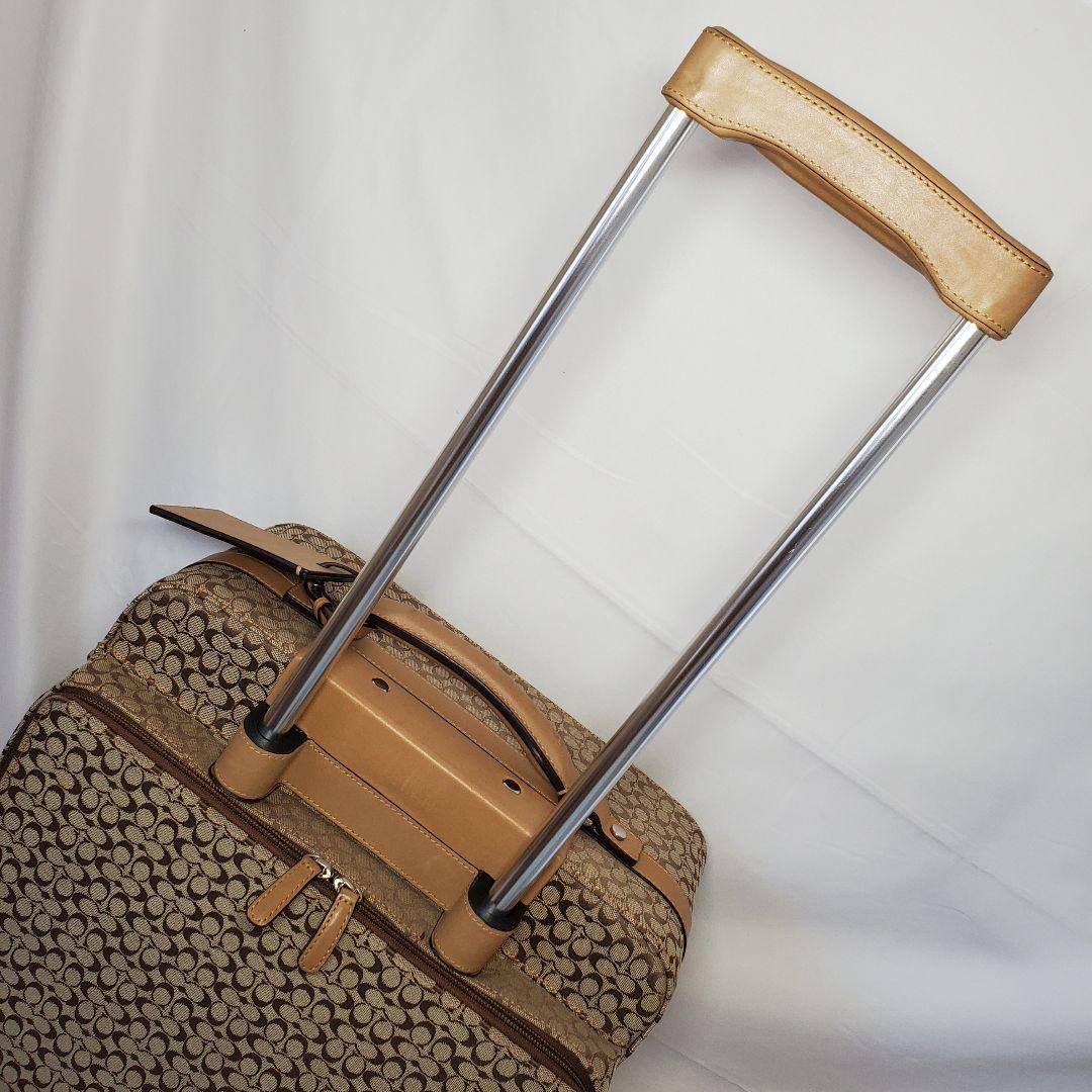 Coach シグネチャー キャリーケース 中型