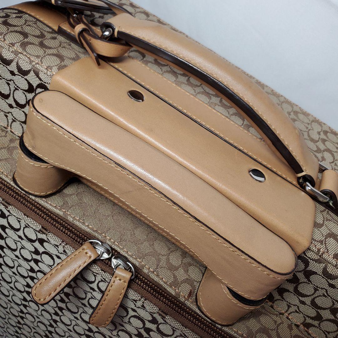 Coach シグネチャー キャリーケース 中型