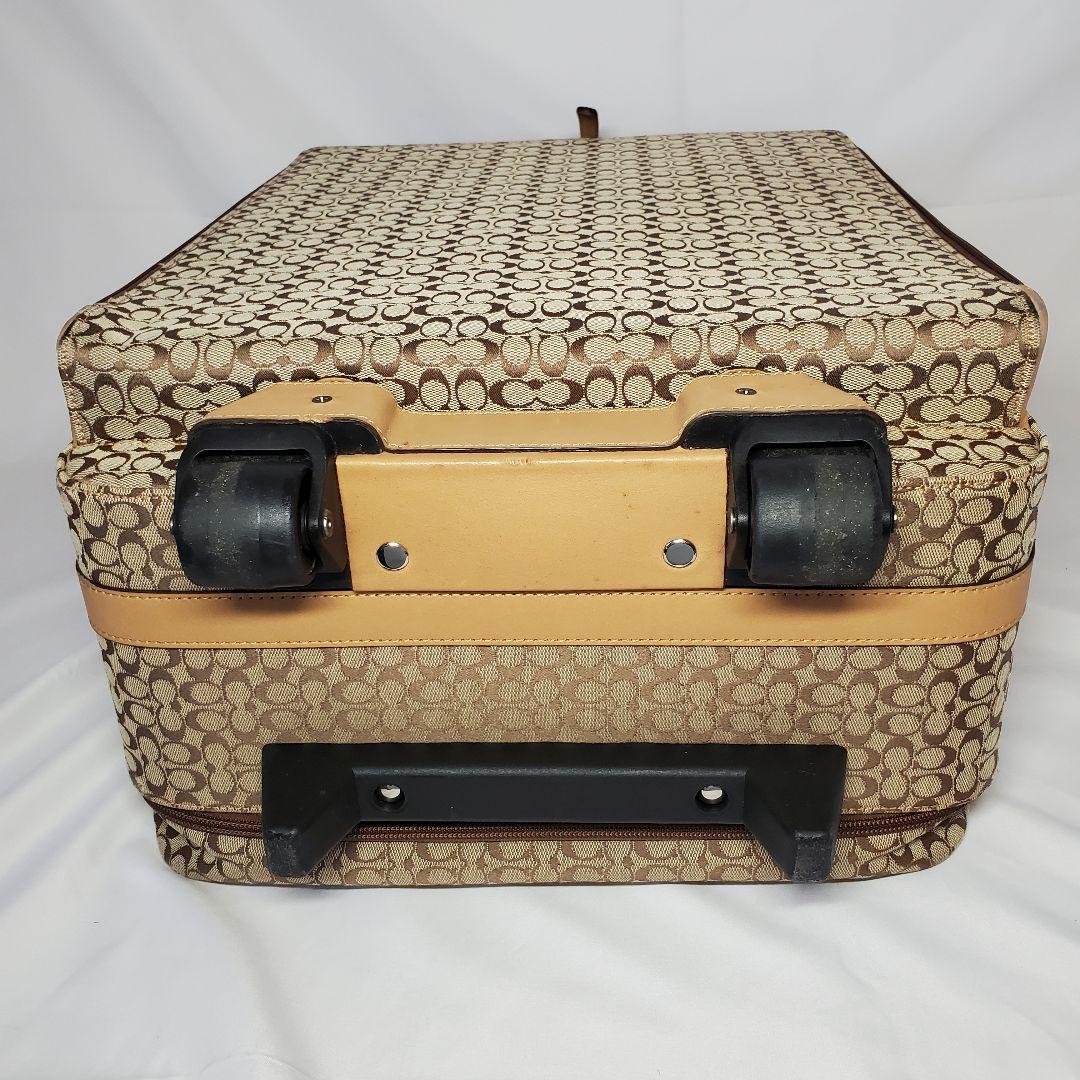 Coach シグネチャー キャリーケース 中型