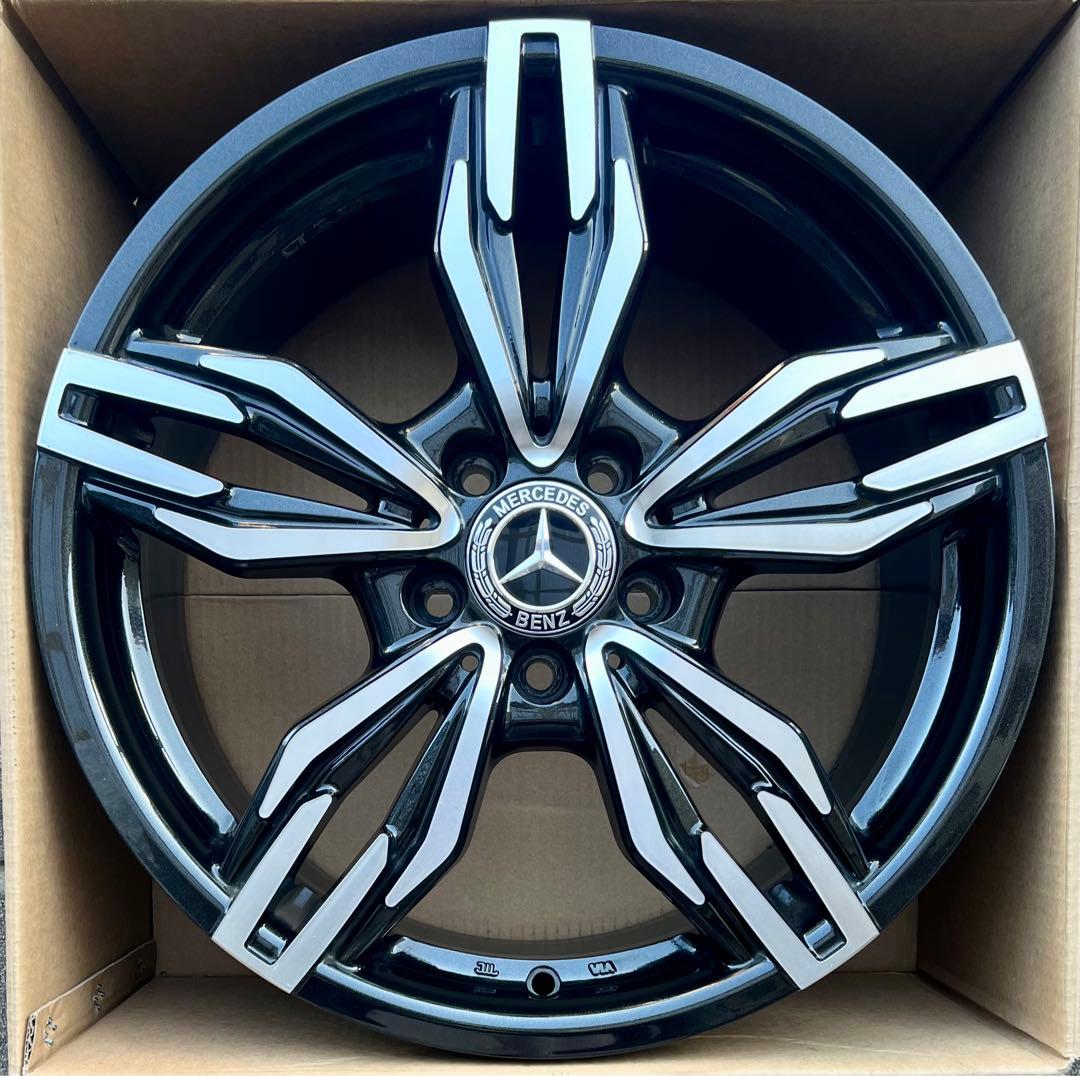 美品◆ベンツ GLC X253 ユーロバーン VTXホイール18インチ4本セット