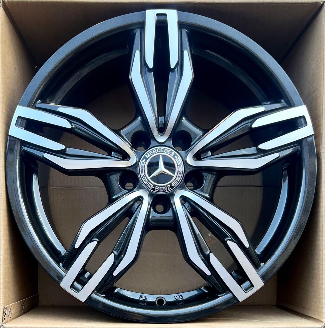 美品◆ベンツ GLC X253 ユーロバーン VTXホイール18インチ4本セット