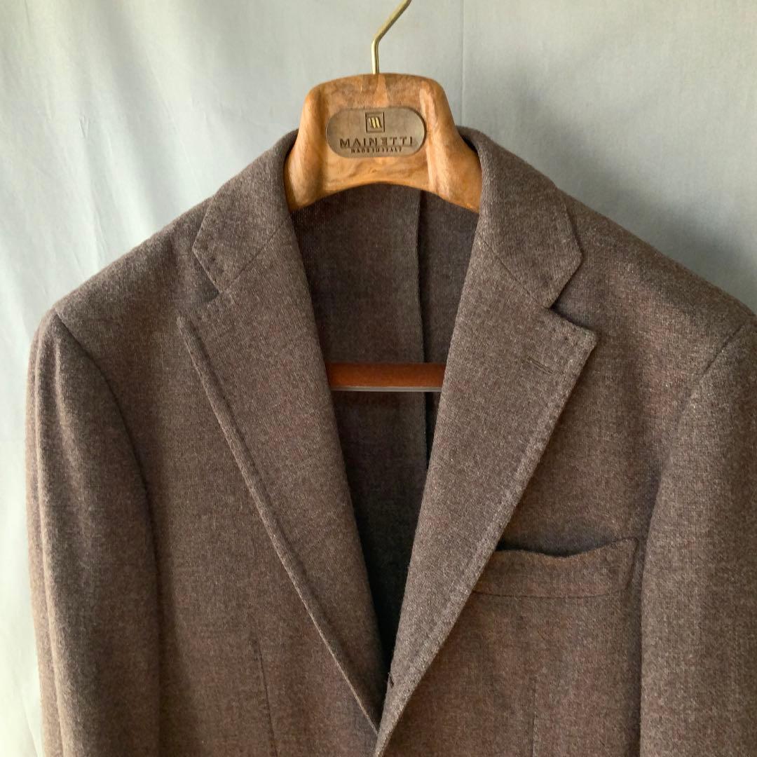 美品RING JACKETリングヂャケット ウールジャケット46ブラウン 日本製
