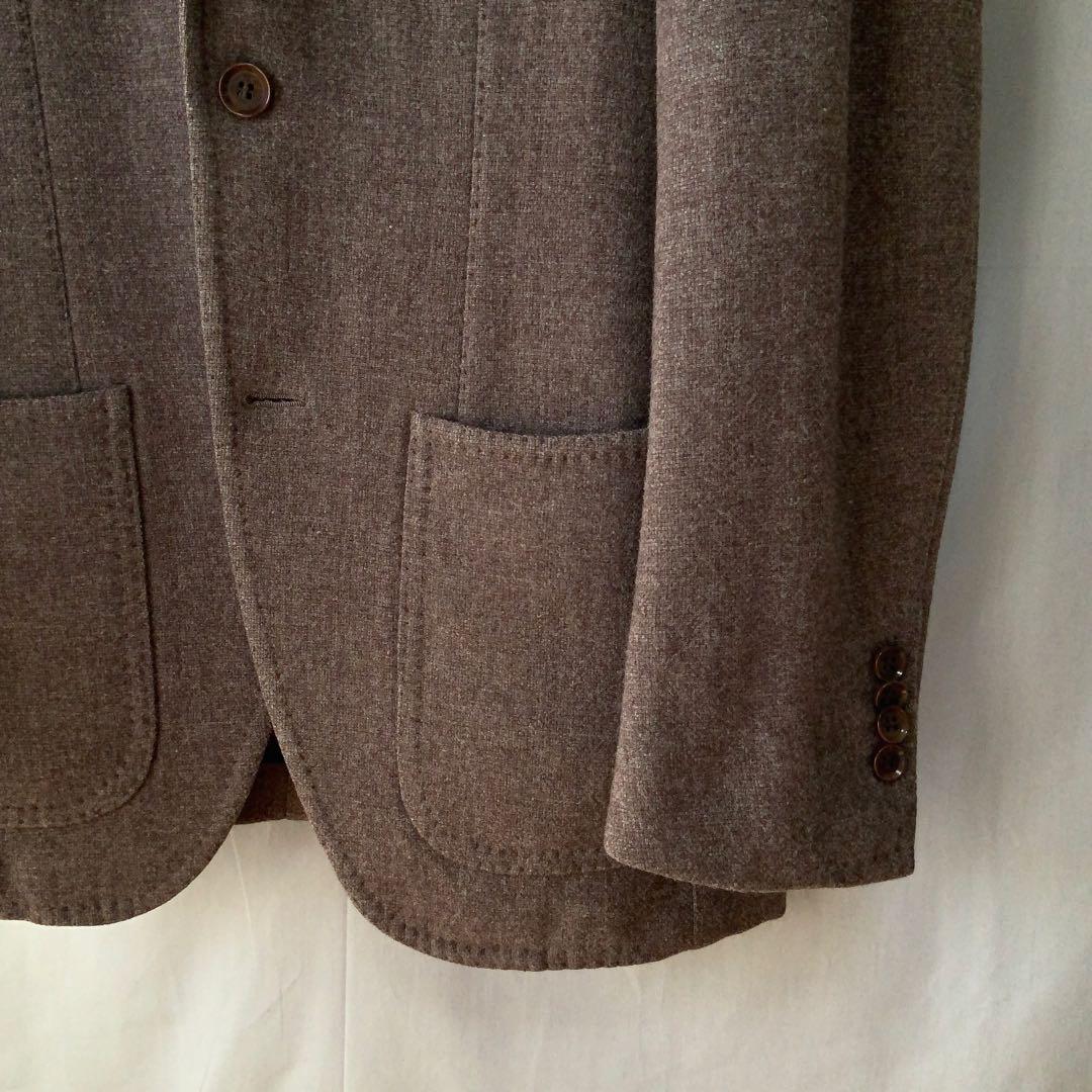 美品RING JACKETリングヂャケット ウールジャケット46ブラウン 日本製