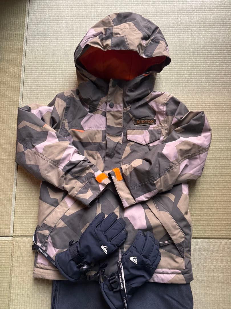 バートン　スノーボードウェア　キッズ　Burton 上下セット