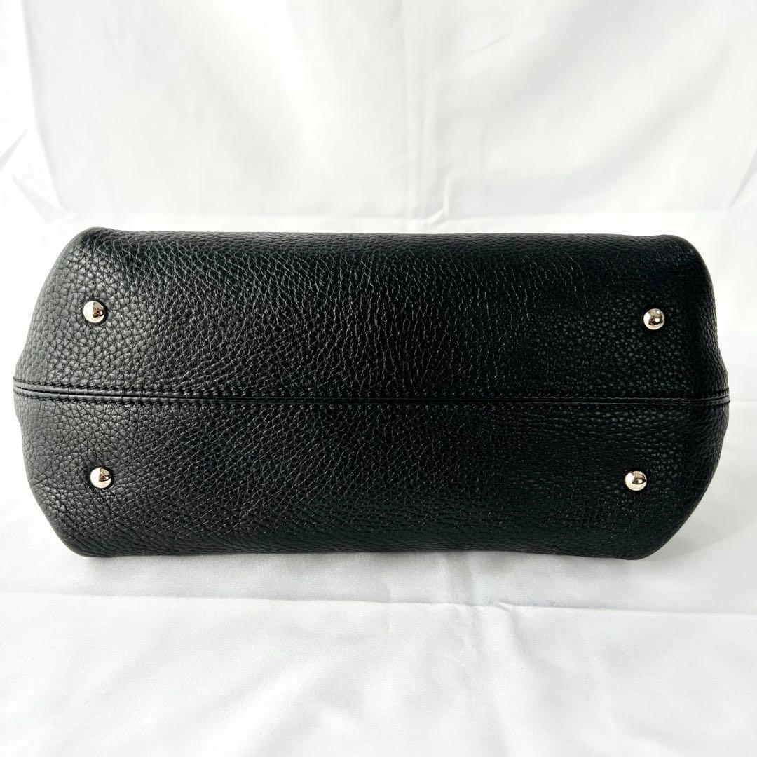 極美品　フェラガモ　ソフィア　2wayショルダーバッグ　レザー　ハンドバッグ　黒