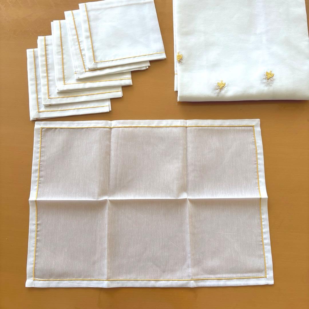 BRUNELLO CUCINELLI テーブルクロス＆ナフキン