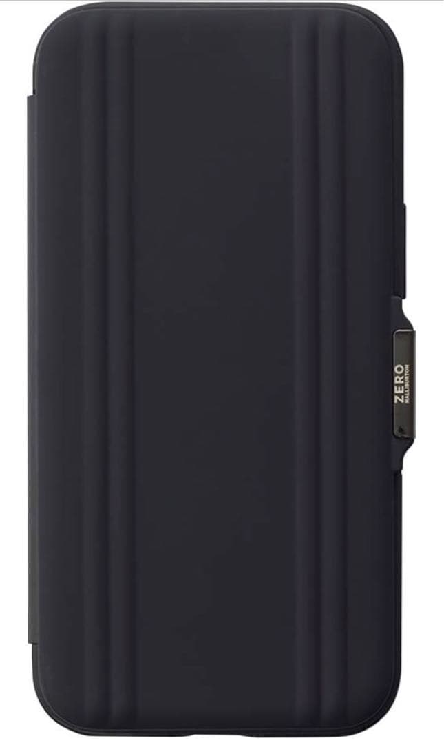 iPhone12 mini ZERO HALLIBURTON 手帳型　ブラック