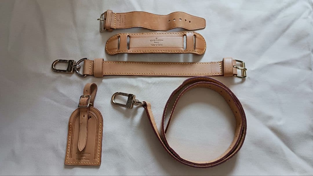 LOUIS VUITTON　キーポルバンドリエール用ストラップセット