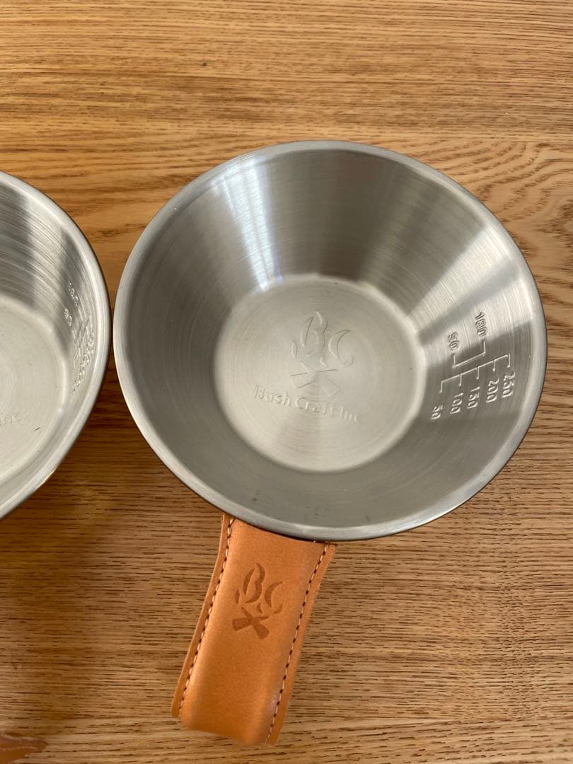 「お得セット」Bush Craft Inc. 本革カバーシェラ