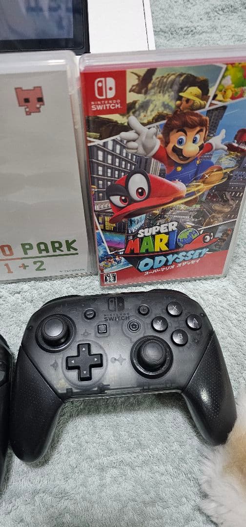 任天堂スイッチ　プロコン2個　ソフト5つ付き 総額53000円相当　マリオ