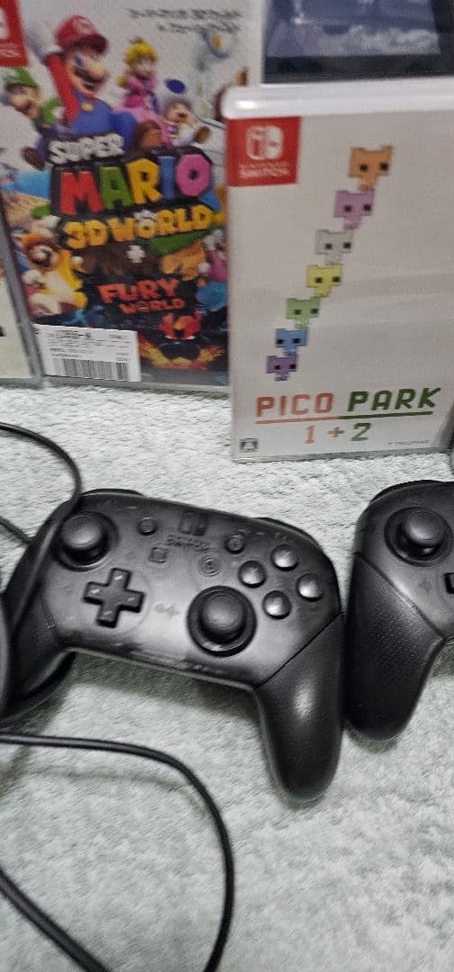 任天堂スイッチ　プロコン2個　ソフト5つ付き 総額53000円相当　マリオ