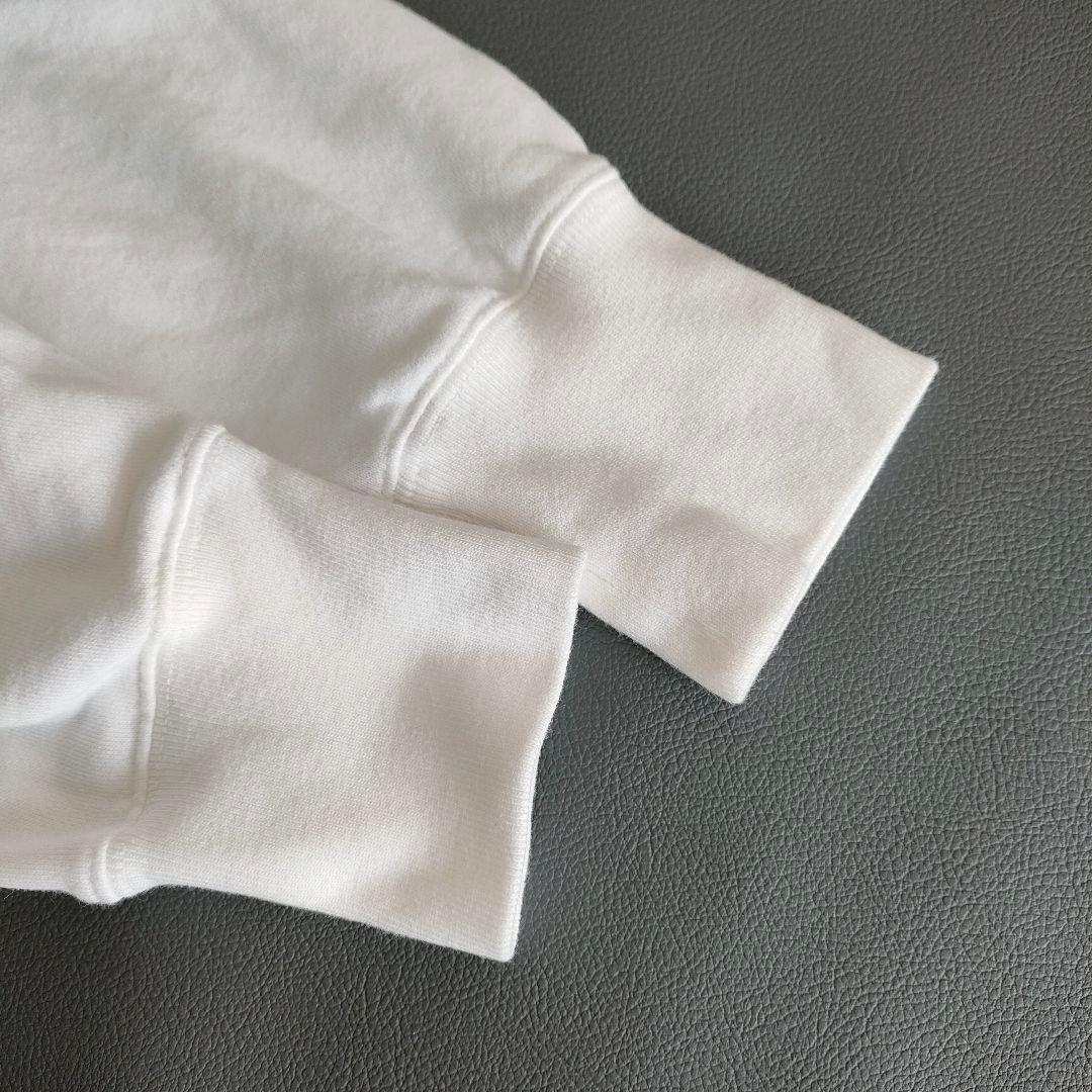 フレームワーク プリントZIPパーカー ロゴ フード