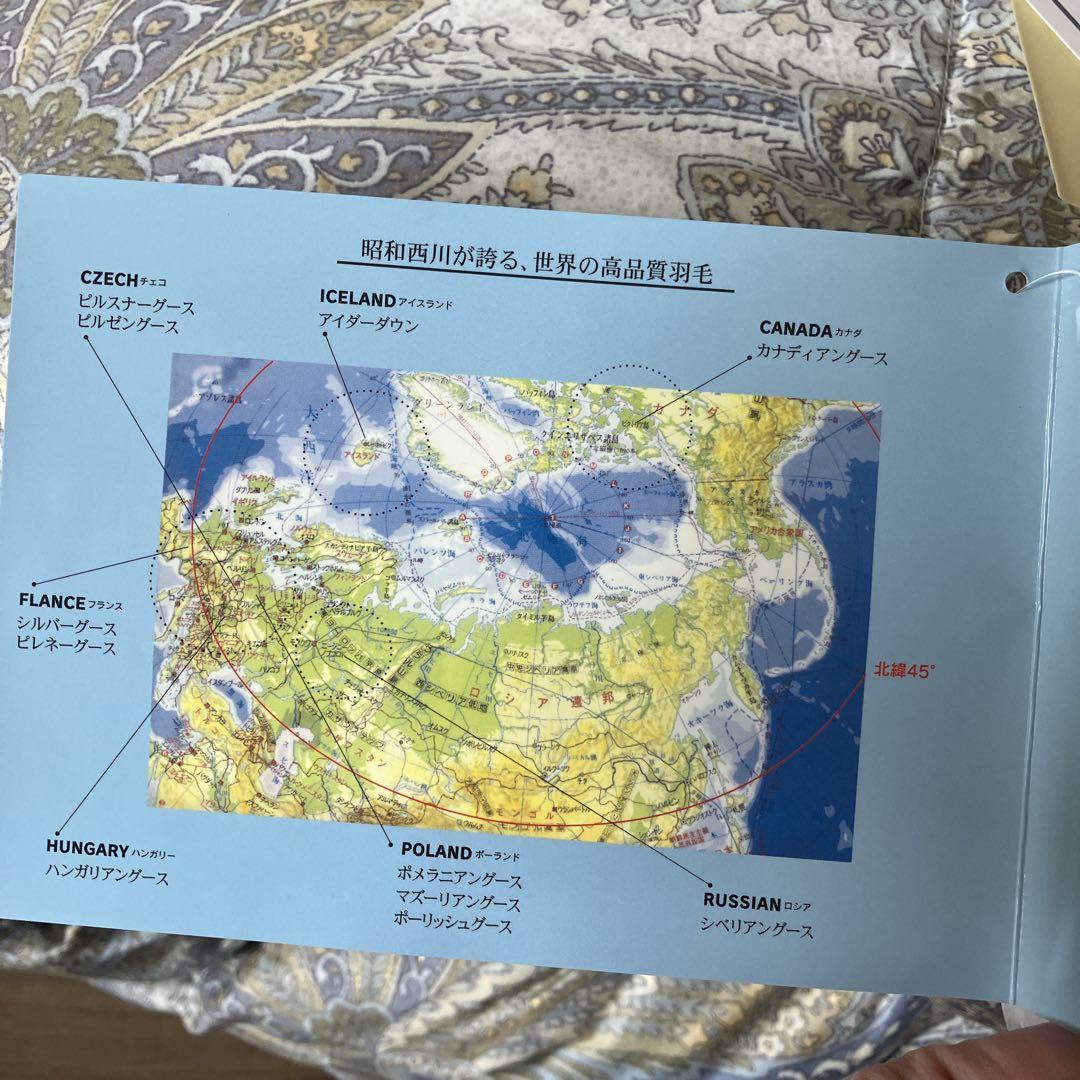 【新品タグ付き】昭和西川 羽毛掛け布団 シングル ダウン93％ 日本製